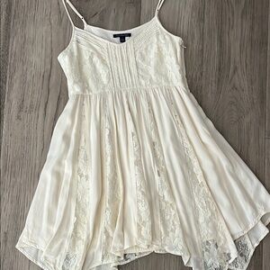 A&E Boho White Lace Dress